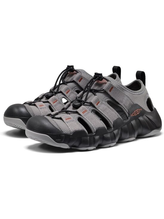 Men\'s Steel Grey Hyper port Closed Toe Breathable Comfortable Sandal Shoes main image 5